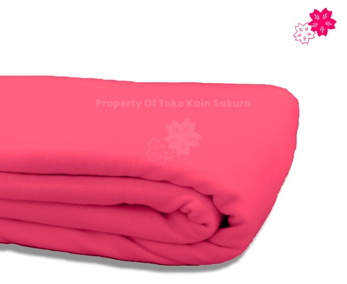Cotton Combed 20s - Bubblegum Pink