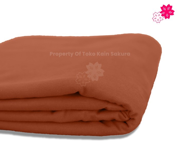 Cotton Combed 20s - Cinnamon