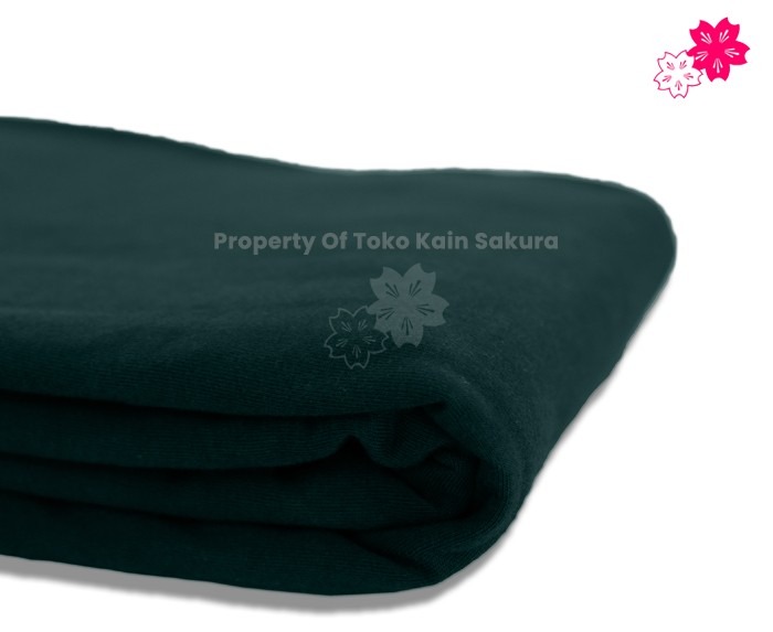 Cotton Combed 30s - Hijau Botol Spesial