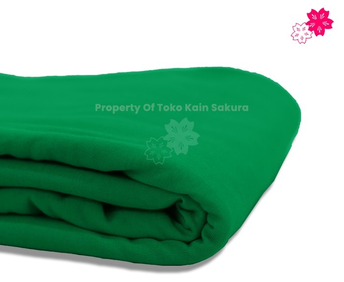 Cotton Combed 24s - Hijau Fuji