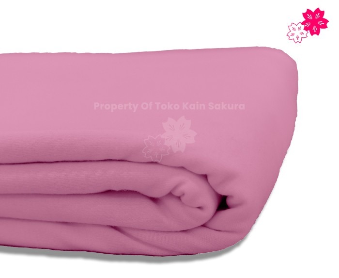Cotton Combed 20s - Pink Muda