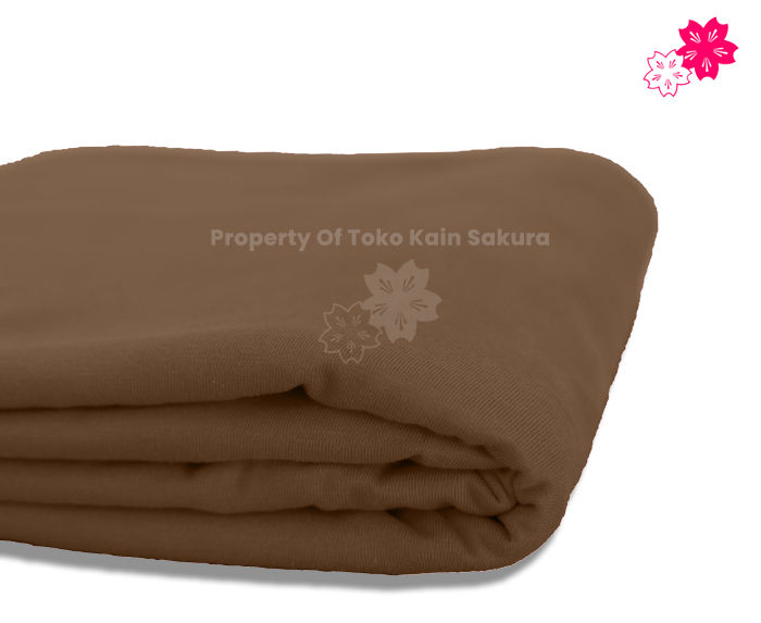 Cotton Combed 20s - Toffee